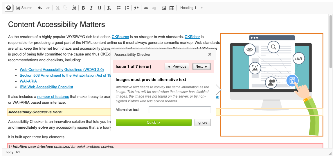 Accessibility Checker