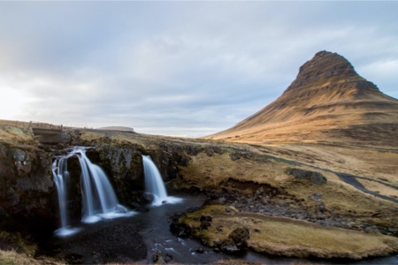 Kirkjufellsfoss waterfall